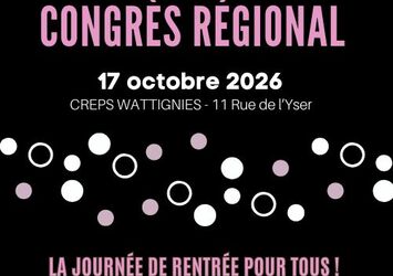 Congrès régional 2026