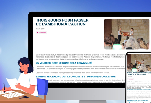 Contribuez aux actualités du nouveau site fédéral